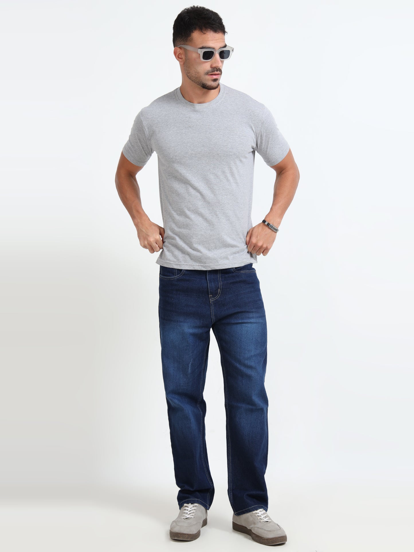 Cotton T-Shirt - Grey