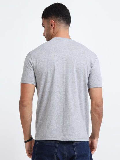 Cotton T-Shirt - Grey