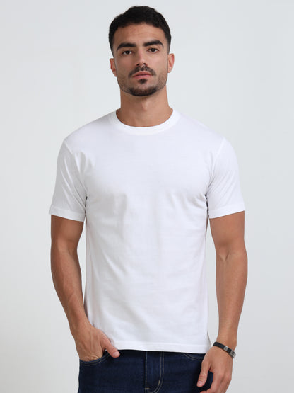 Cotton T-Shirt - White
