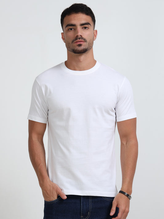 Cotton T-Shirt - White