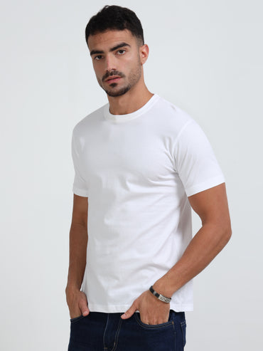 Cotton T-Shirt - White