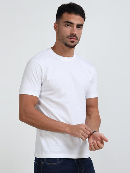 Cotton T-Shirt - White