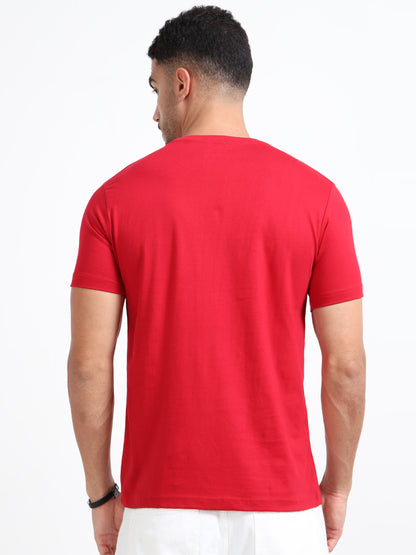 Cotton T-Shirt - Red