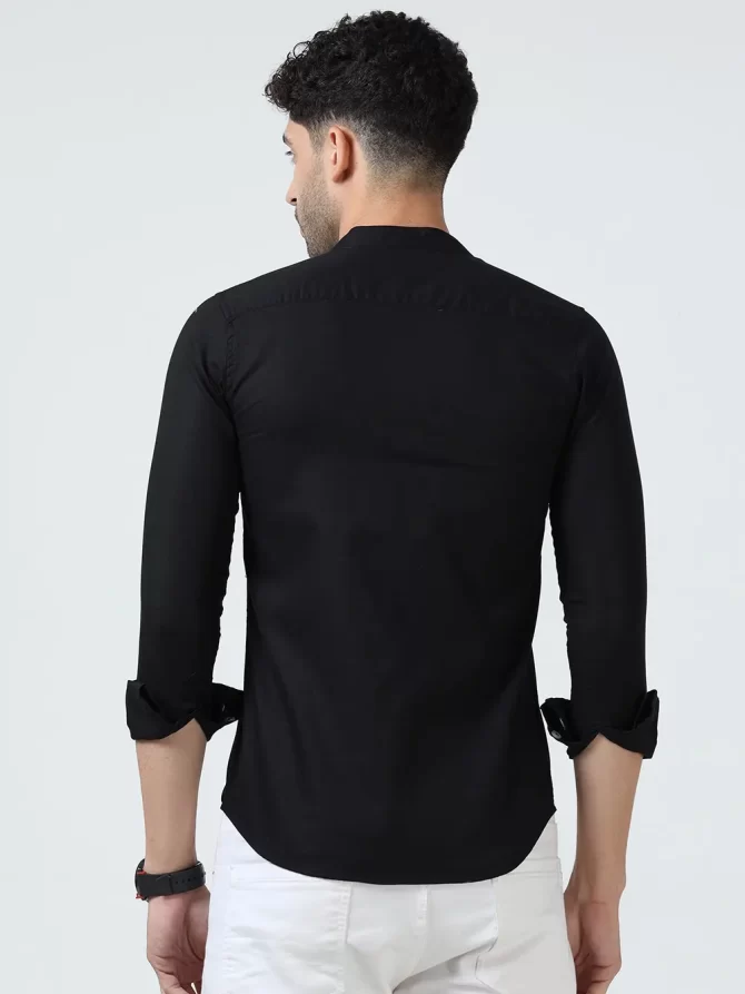 Lenin Cotton Shirts –Black