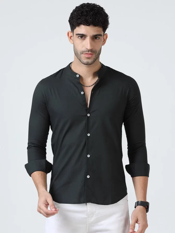 Lenin Cotton Shirts –Grey