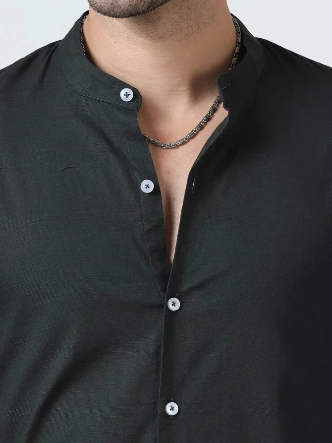 Lenin Cotton Shirts –Grey