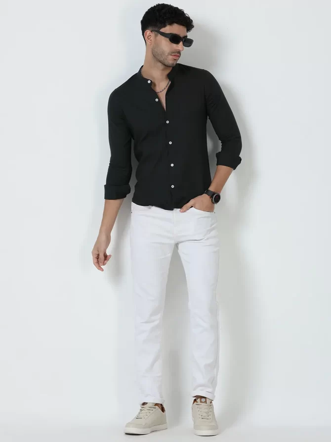 Lenin Cotton Shirts –Grey