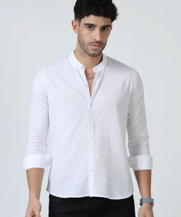 Lenin Cotton Shirts –White