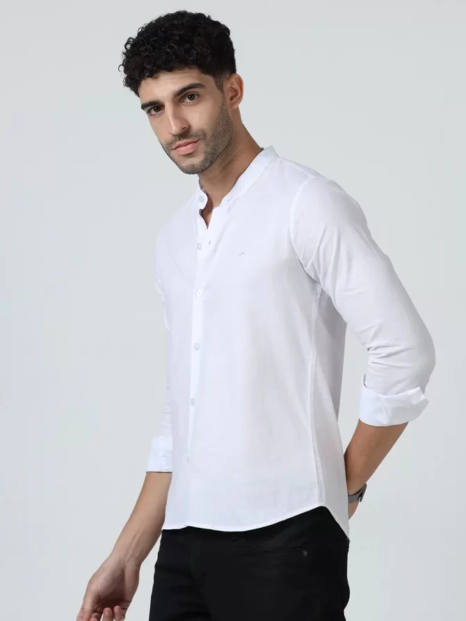 Lenin Cotton Shirts –White