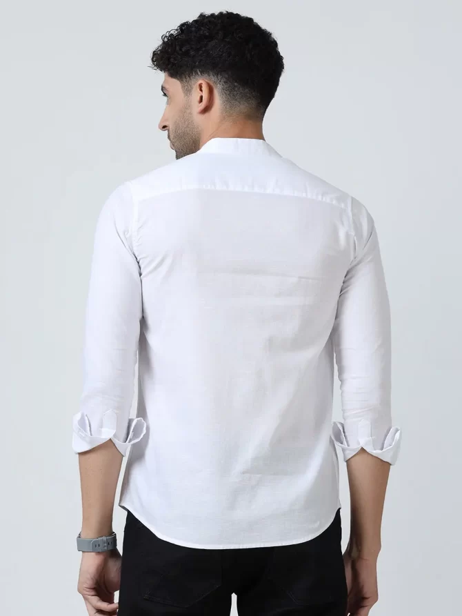 Lenin Cotton Shirts –White