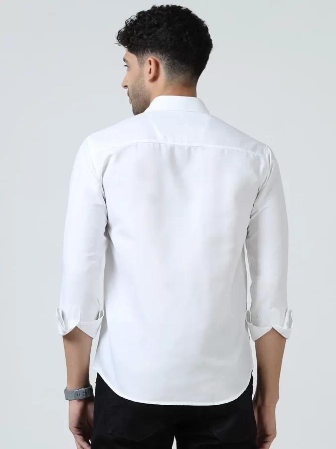 Cotton Casual Shirt – White